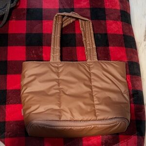 CALPAK Luka Expandable Laptop Tote (Walnut)